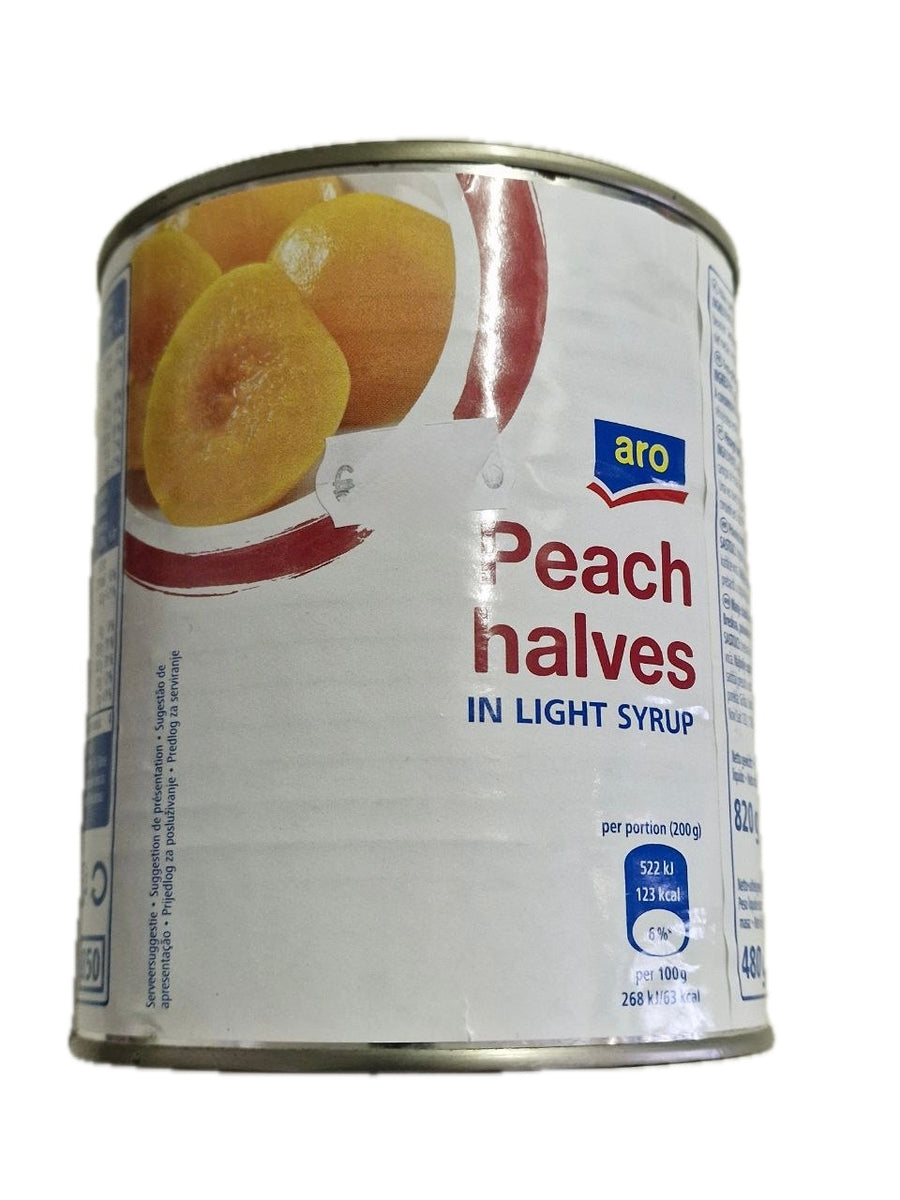 Peach halves aro 820g