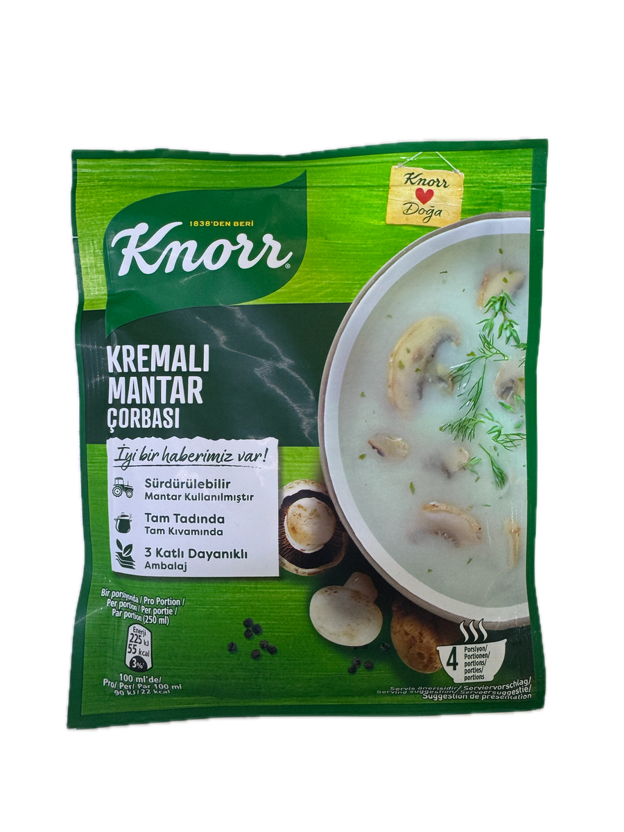 KREMALI
MANTAR
ÇORBASI Knorr 63g