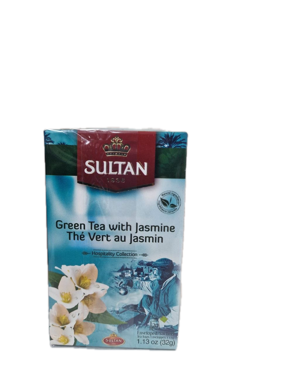 Green Tea with Jasmine
Thé Vert au Jasmin SULTAN