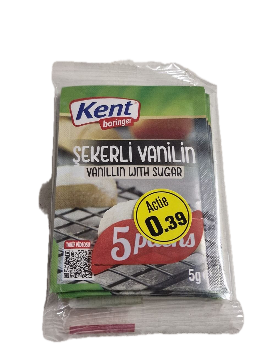 VANILLIN WITH SUGAR Kent 5g