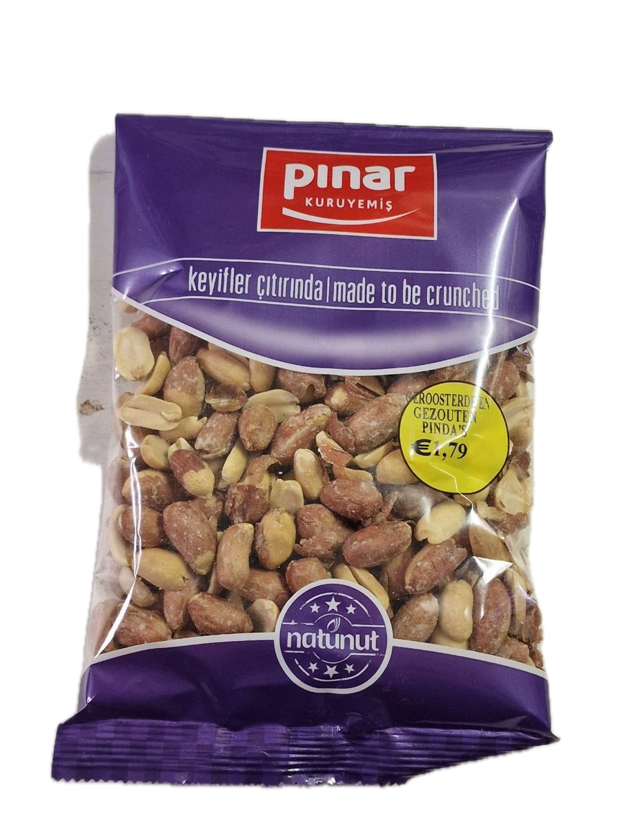 KAVRULMUŞ TUZLU YER FISTIĞI pinar 175g