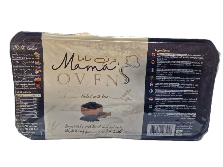 Breadsticks with black ovens 500g