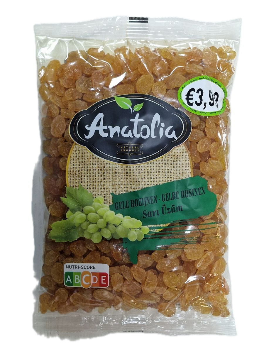GELE ROZINEN Anatolia 500g