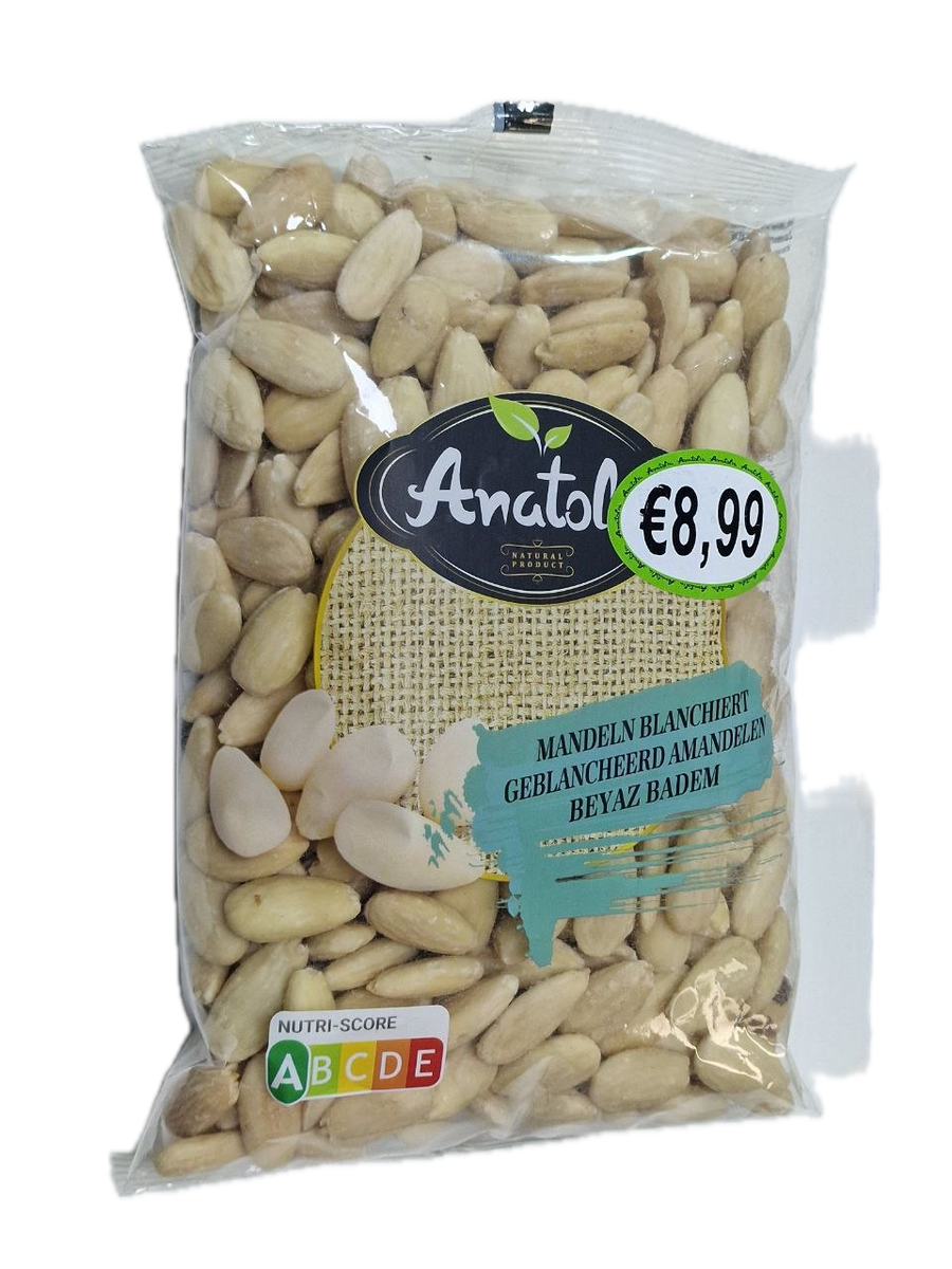 MANDELN BLANCHIERT Anatoli 500g