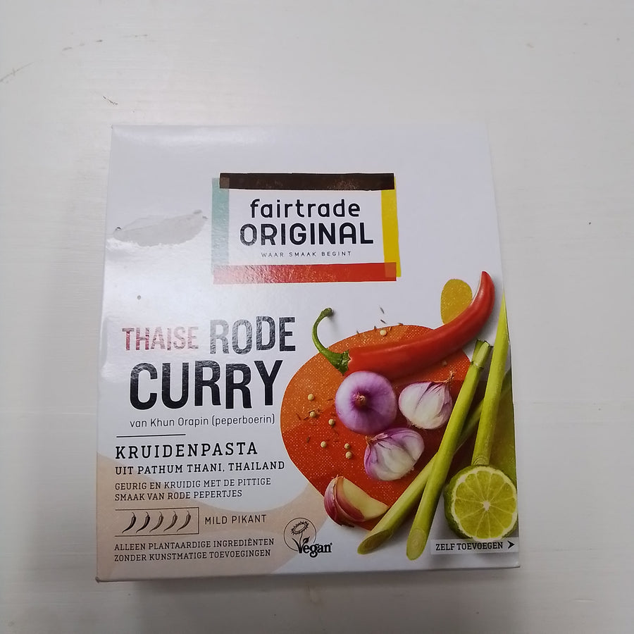 Thaise rode curry Fairtrade