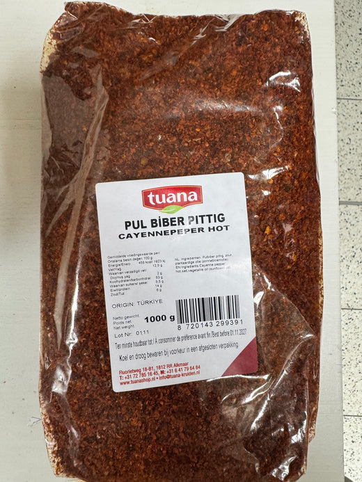 CAYENNEPEPER HOT tuana 1000g