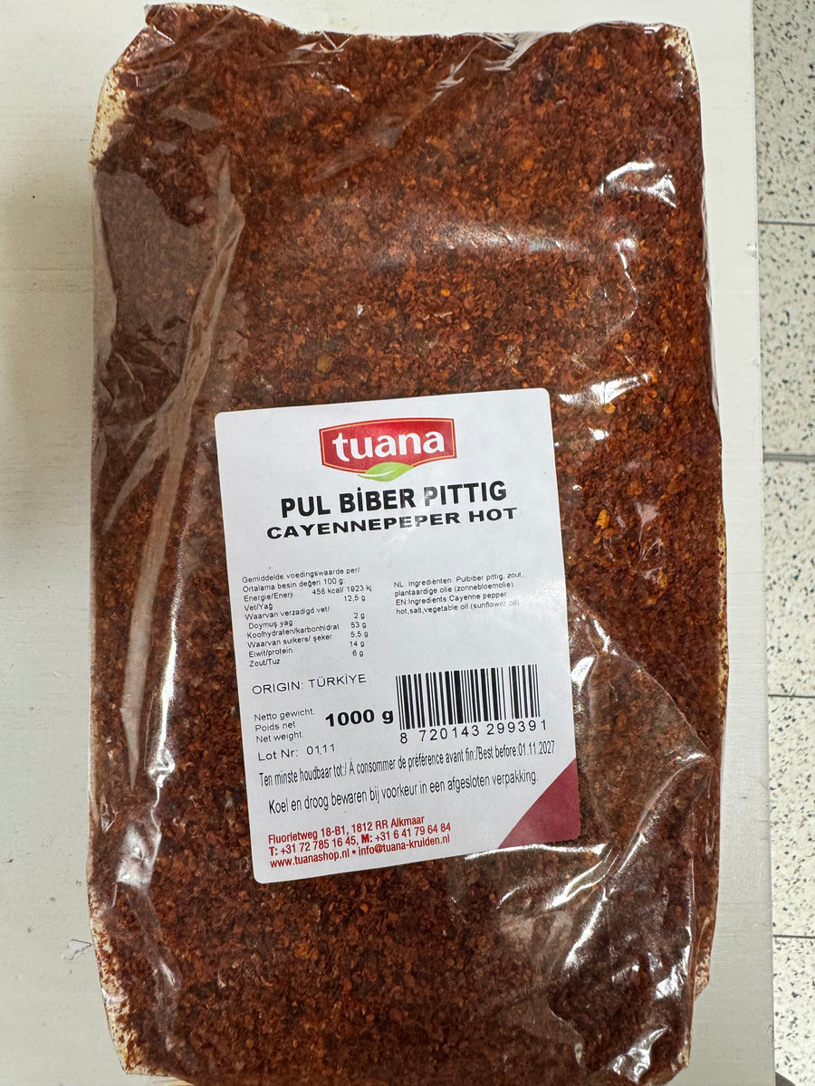 CAYENNEPEPER HOT tuana 1000g