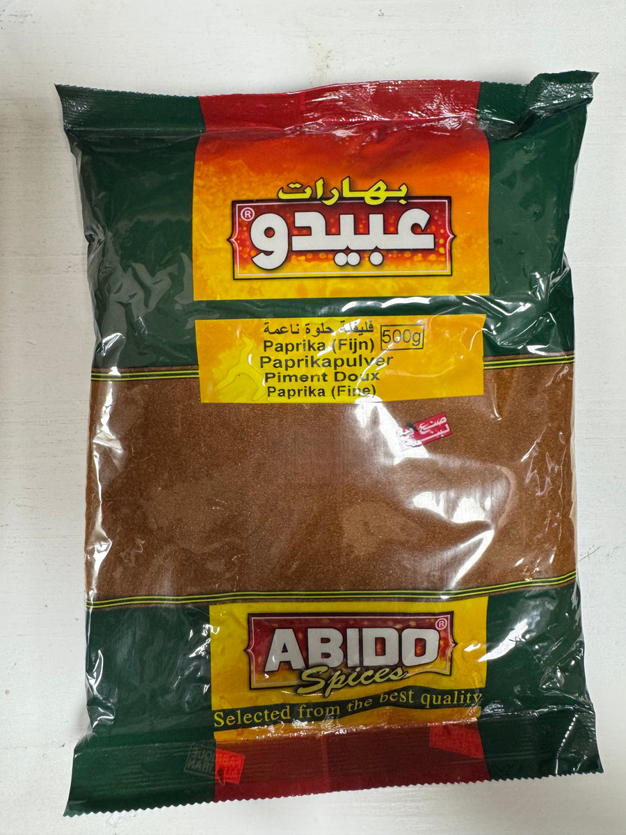 Paprika (Fijn)
Paprika (Fine)  ABIDO 500g