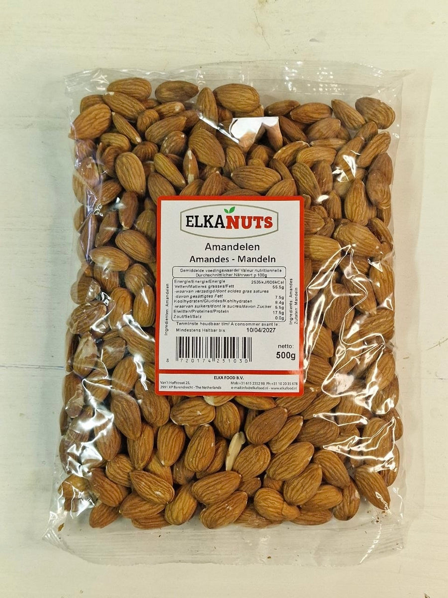 Amandes - Mandeln ELKANUTS 500g