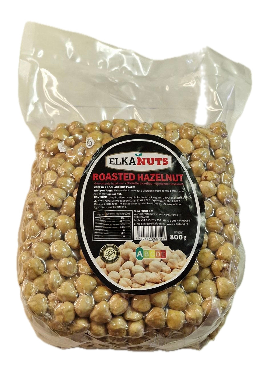 ROASTED HAZELNUT ELKANUTS800g