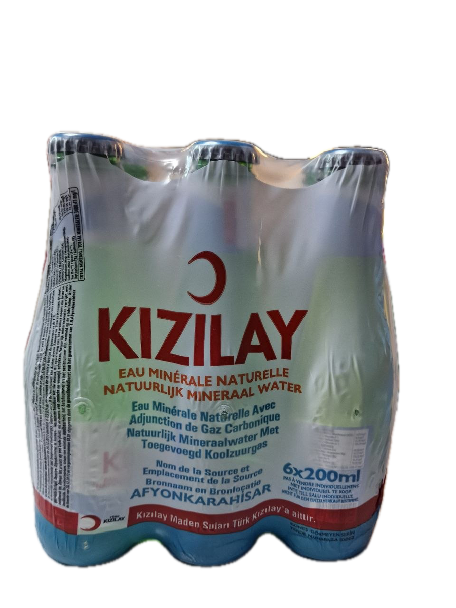 KIZILAY EAU MINÉRALE NATURELLE 6x200m