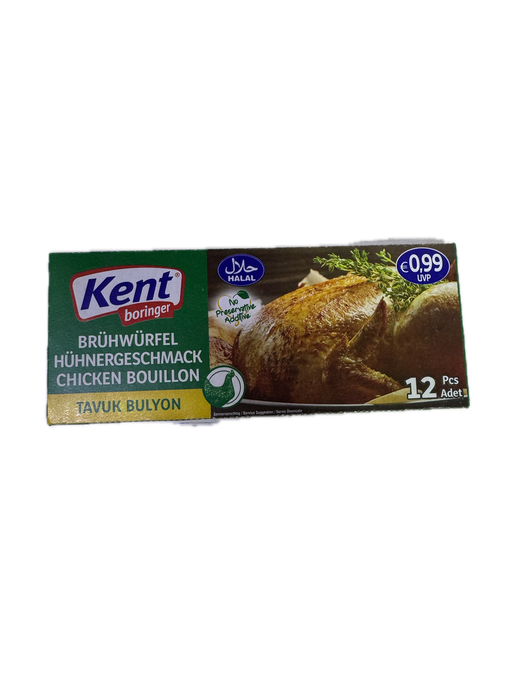 BRÜHWÜRFEL
HÜHNERGESCHMACK CHICKEN BOUILLON 120g