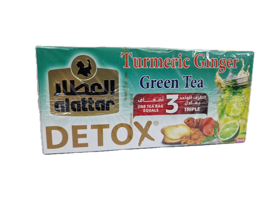 Turmeric Ginger
Green Tea alattar 30g