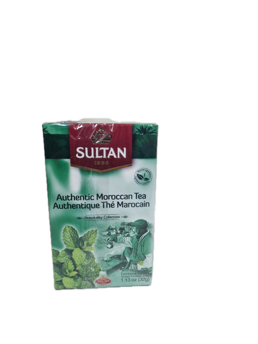 Authentic Moroccan Tea
Authentique Thé Marocain SULTAN 32g