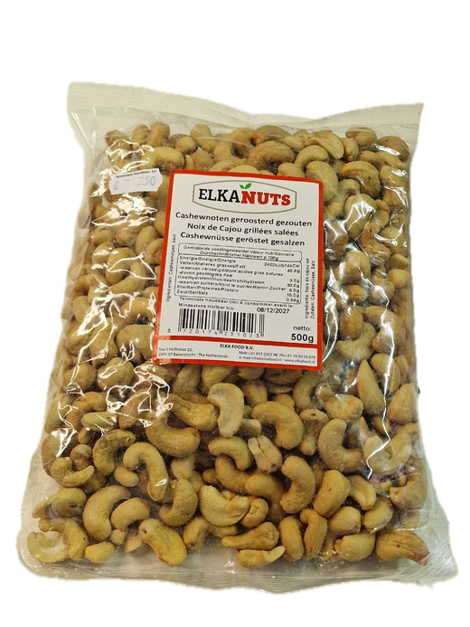 Cashewnoten ELKANUTS 500g