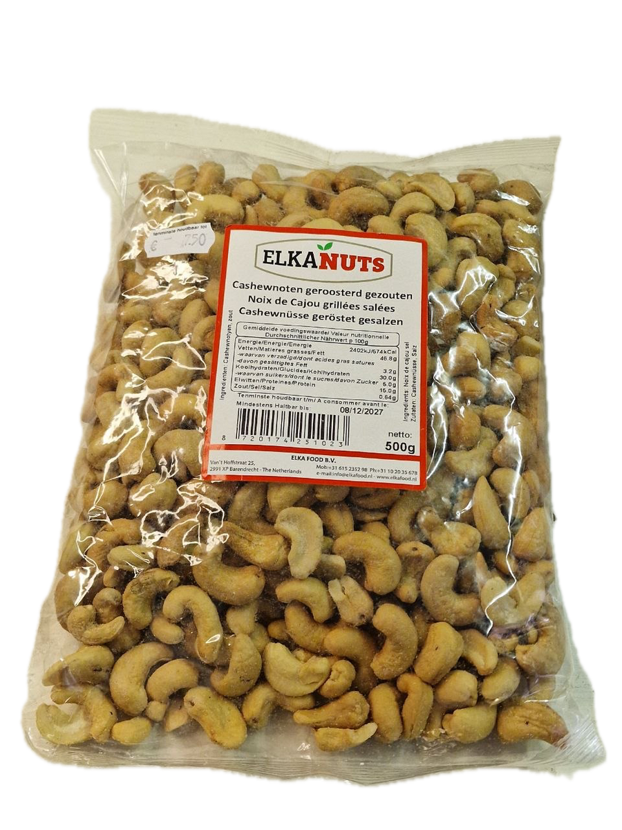 Cashewnoten ELKANUTS 500g