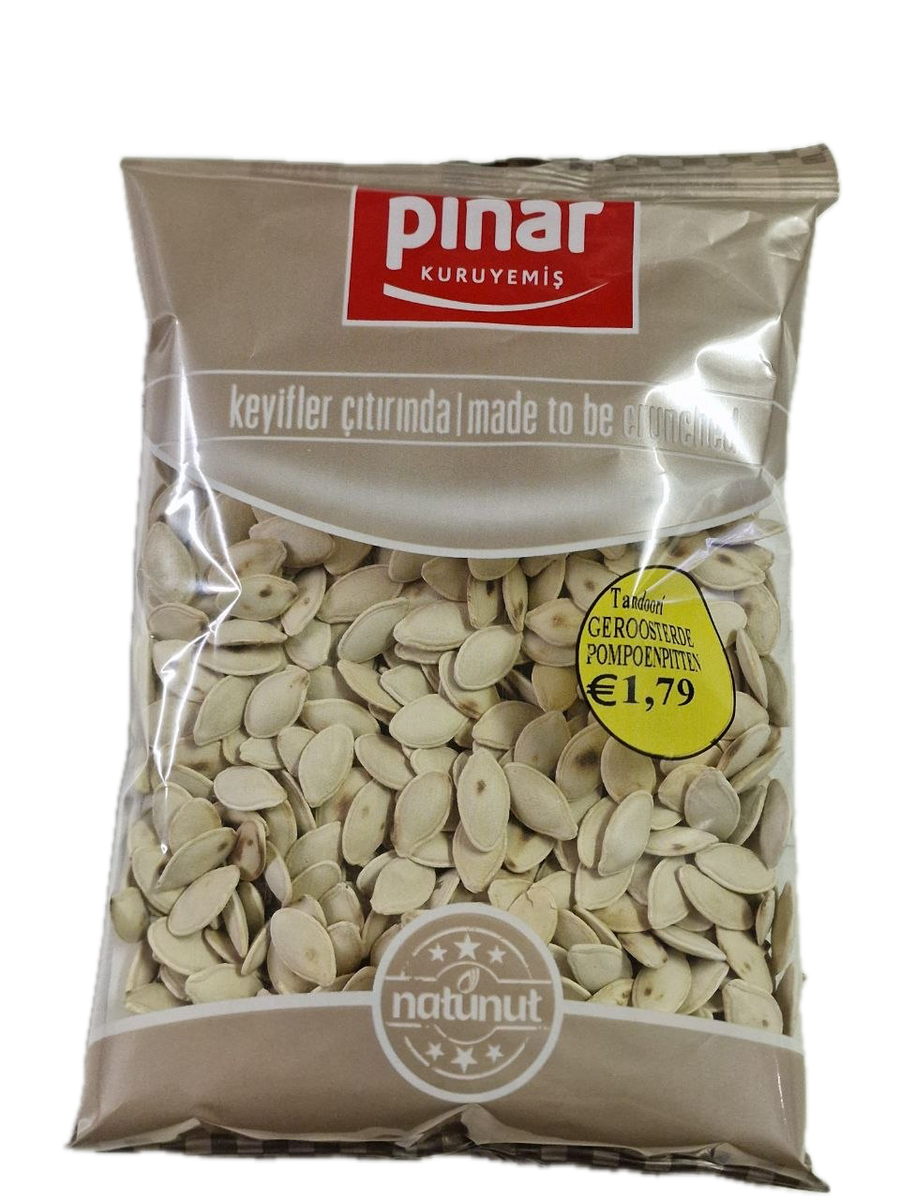KAVRULMUŞ TUZLU KABAK ÇEKİRDEĞİ pinar 175g