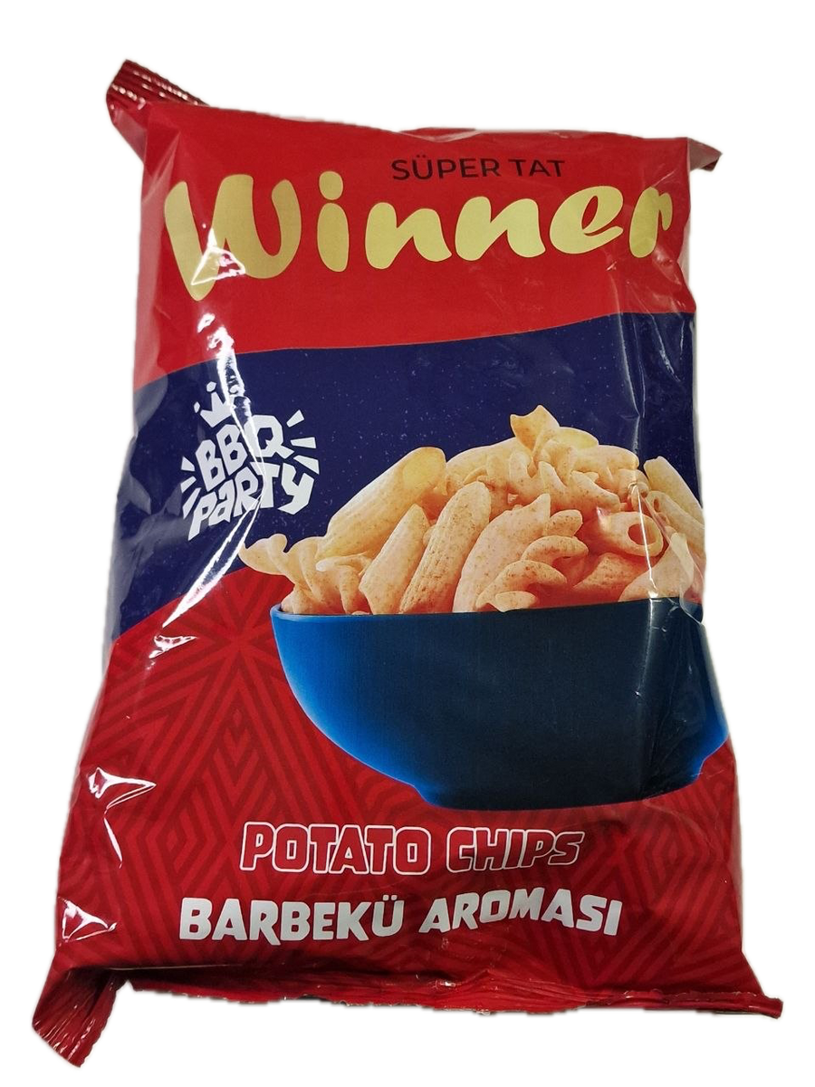 Winner POTATO CHPS
BARBEKÜ AROMASI 50g