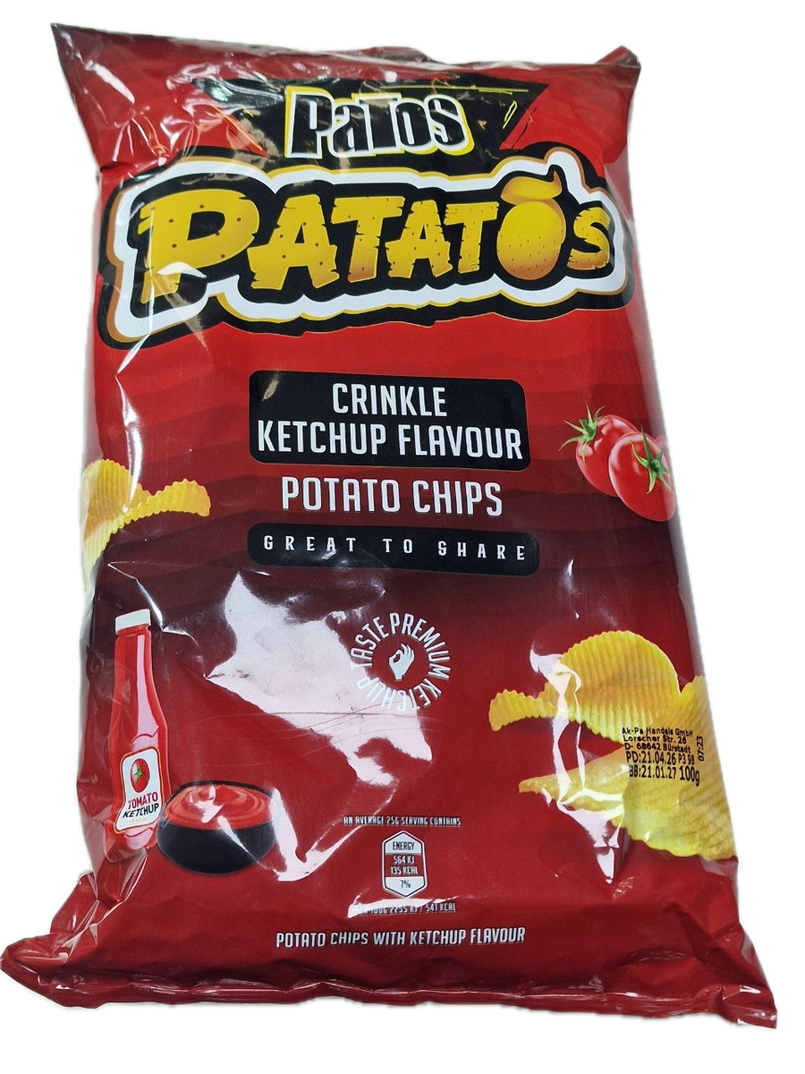 CRINKLE
KETCHUP FLAVOUR Paros