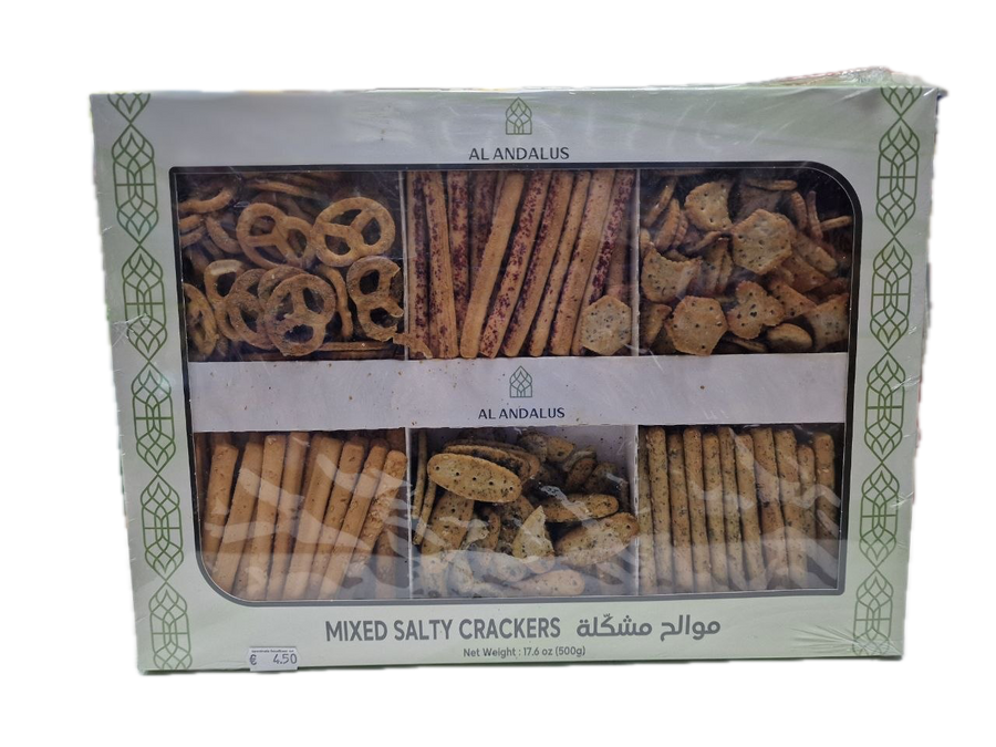 MIXED SALTY CRACKERS AL ANDALUS 500g