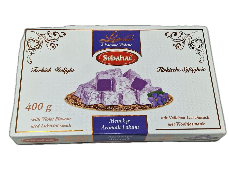 Menekse
Aromalı Lokum Sebahat 400g