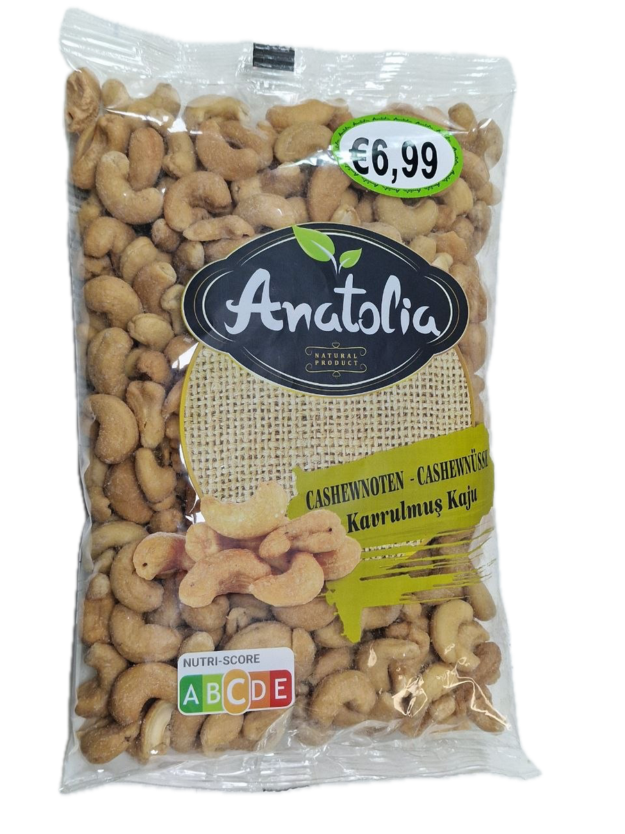 Kavrulmuş Kaju 500g