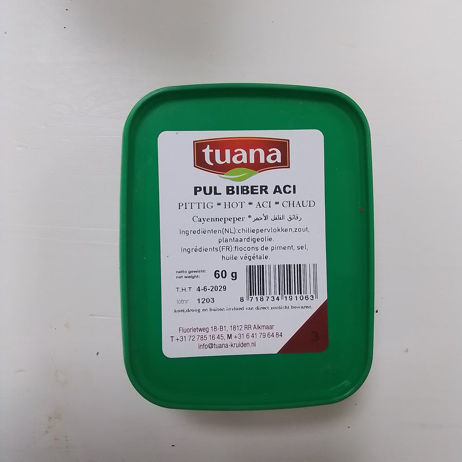 Pul biber pitting Tuana