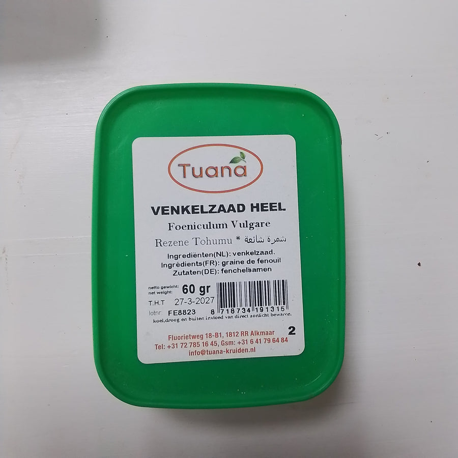 Venkelzaad heel Tuana