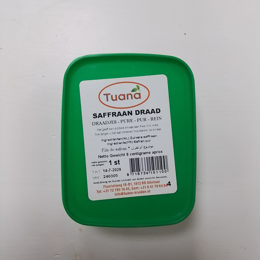 Saffron dreaded Tuana