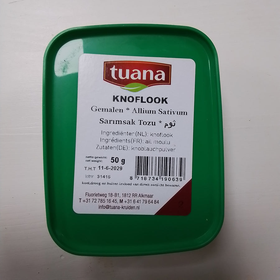 Knoflook gemalen Tuana