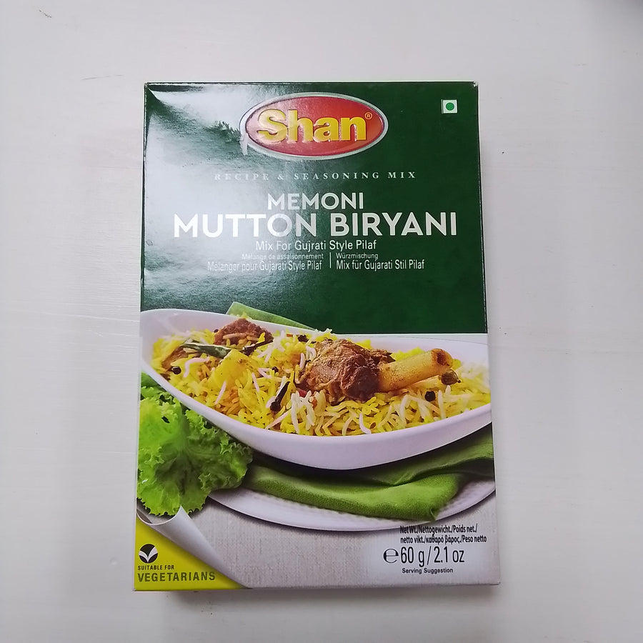 Memoni mutton biriani Shan