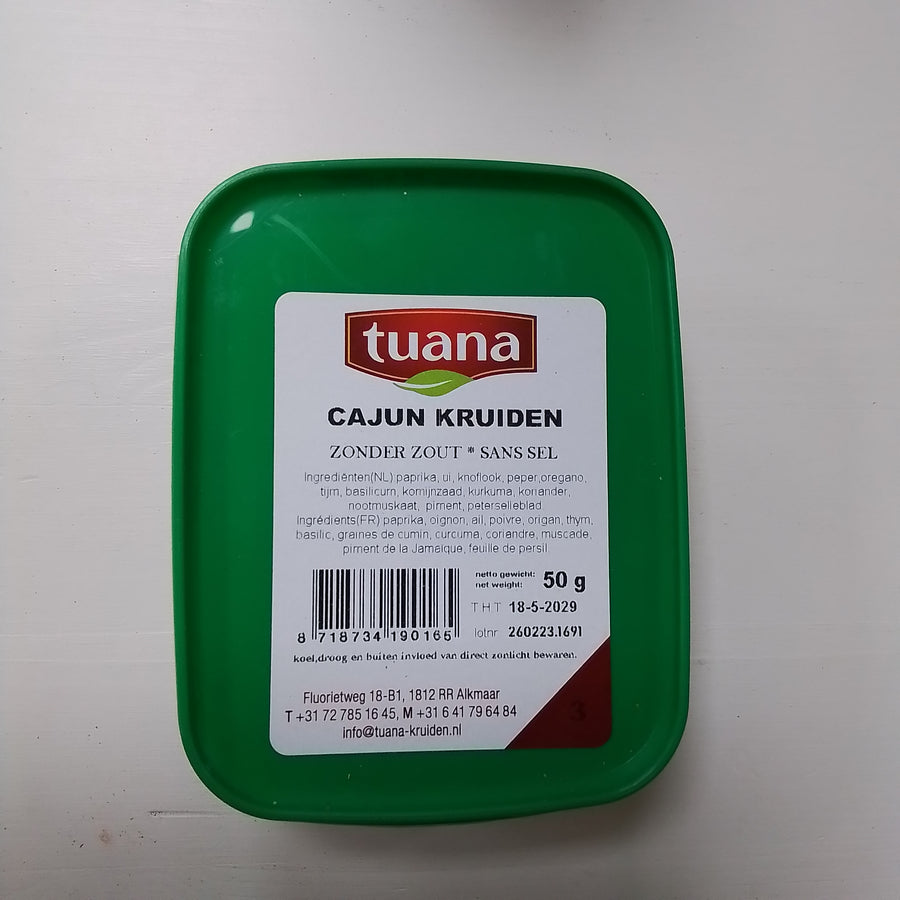 Cajun kruiden Tuana