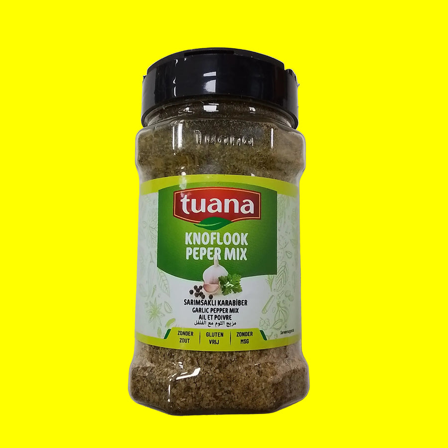 Knoflook peper mix Tuana180g