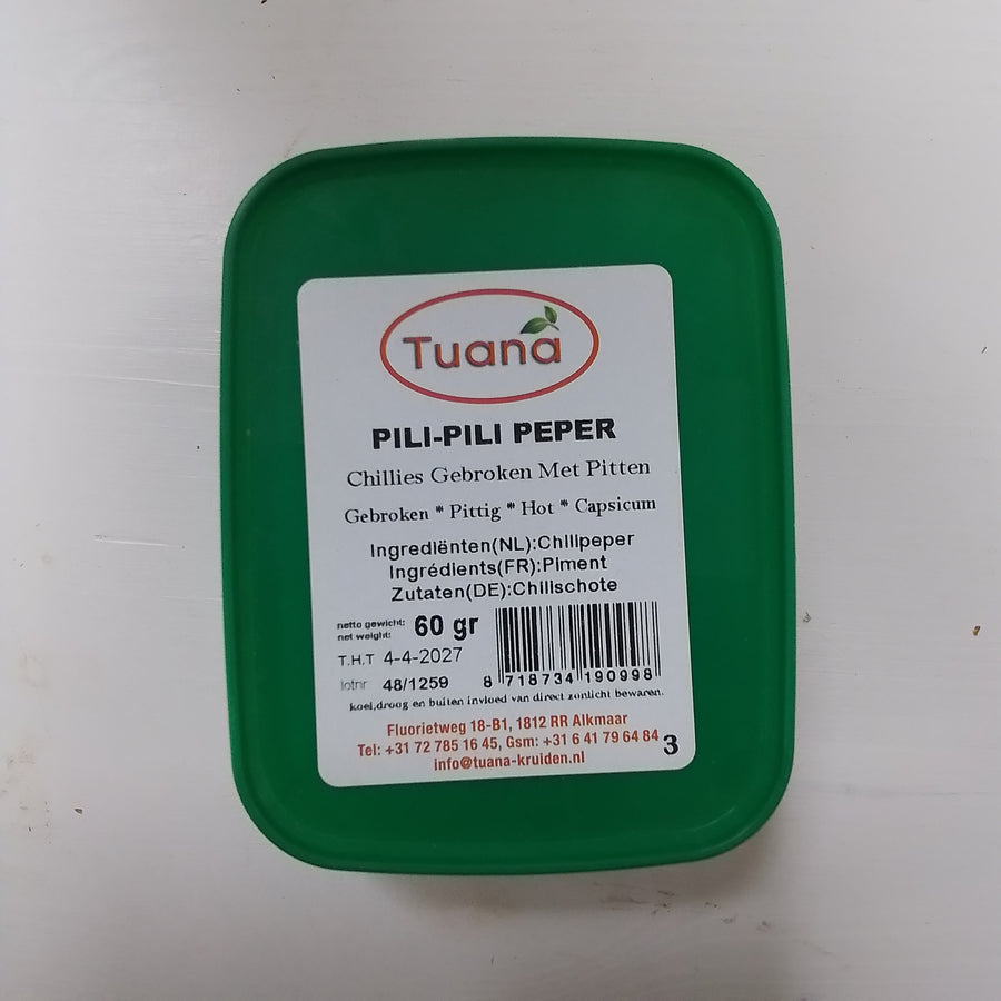 Pil pil peper chillies Tuana