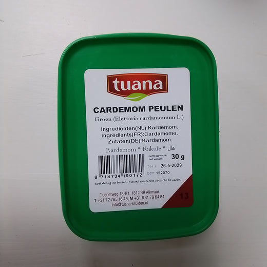 Cardamom peulen Tuana