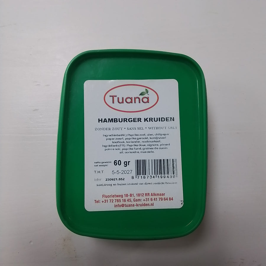 Hamburger kruiden Tuana