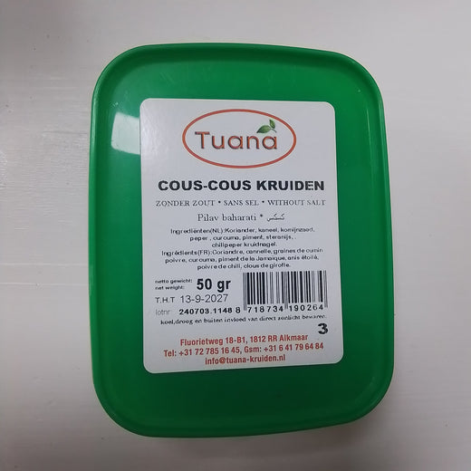 Cous kruiden Tuana