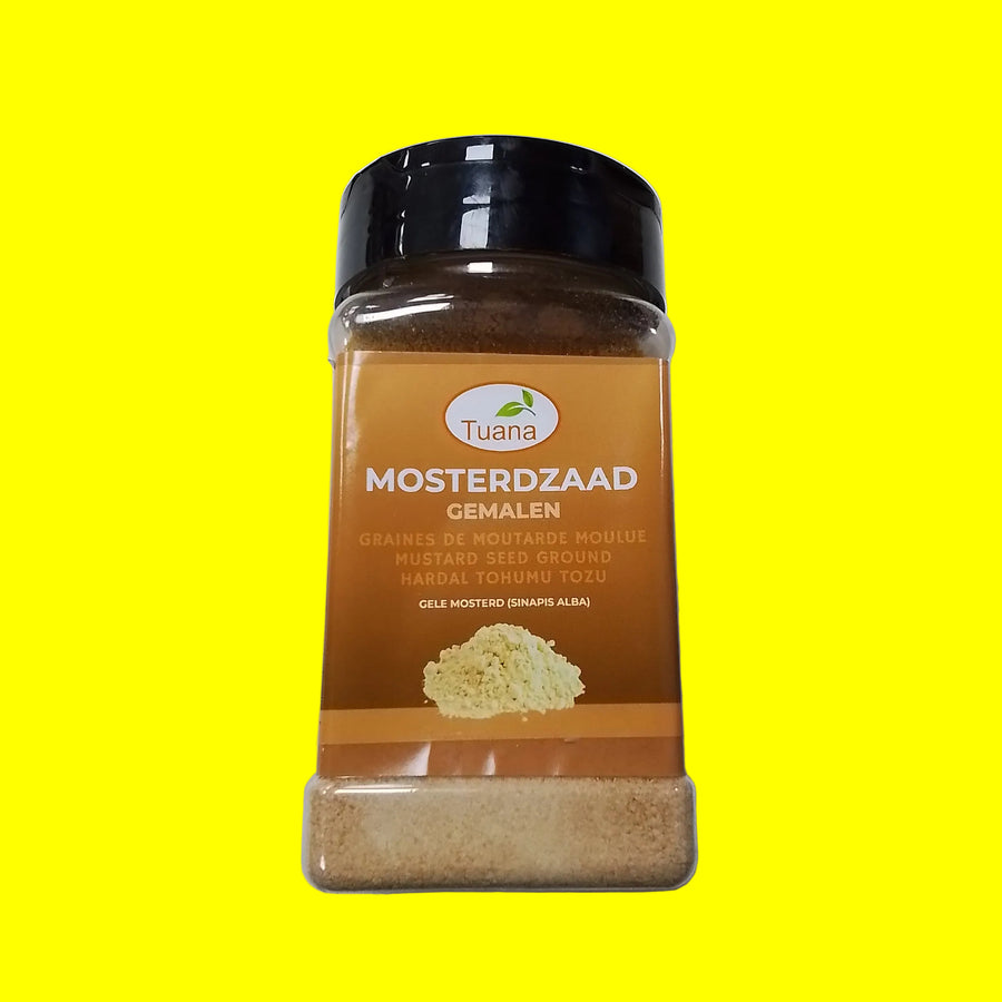 Mosterdzaad gemalen Tuana 130g