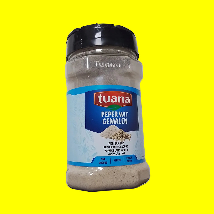 Peper wit gemalen Tuana