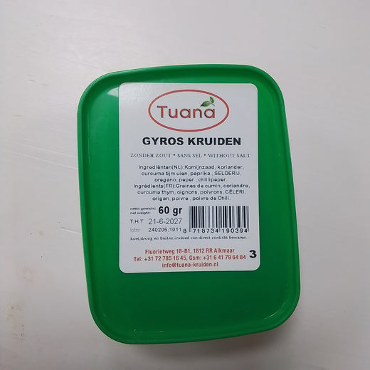 Gyros kruiden Tuana