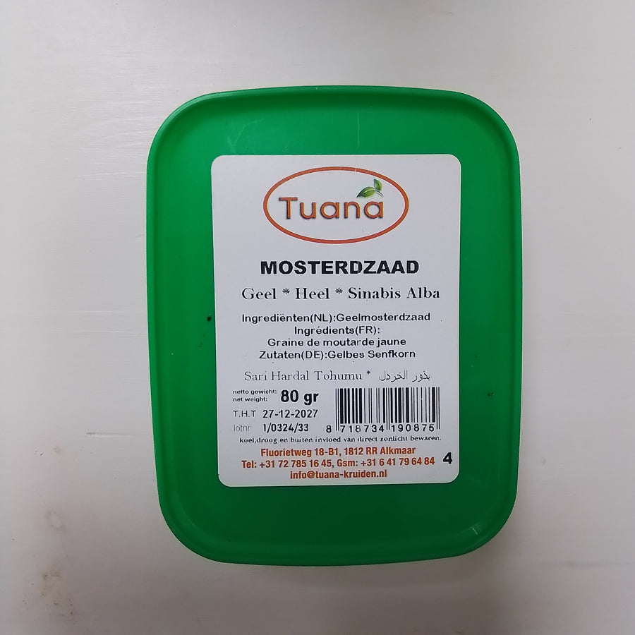 Mosterdzaad geel Tuana