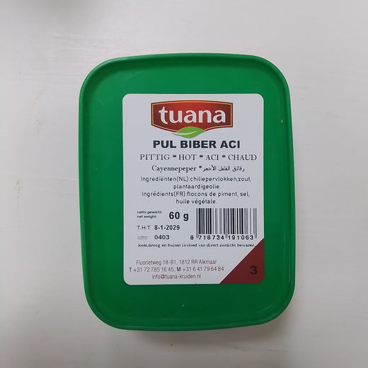 Pul biber zoet Tuana