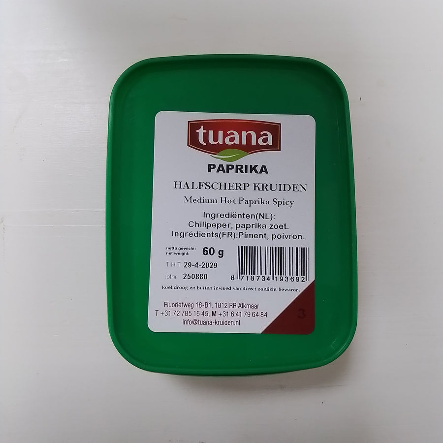 Paprika heet-pittig Tuana
