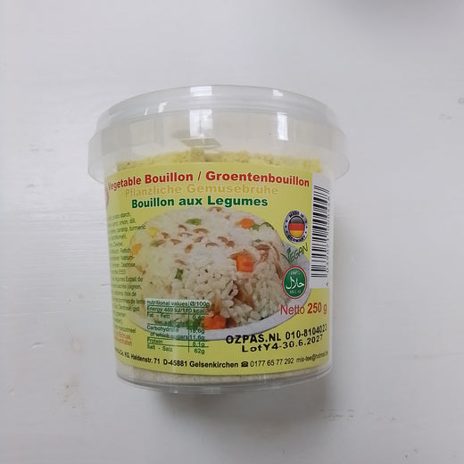 Bouillon aux legumes Mis