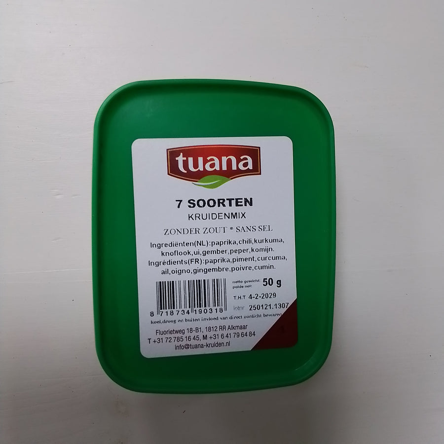7 Soorten Tuana