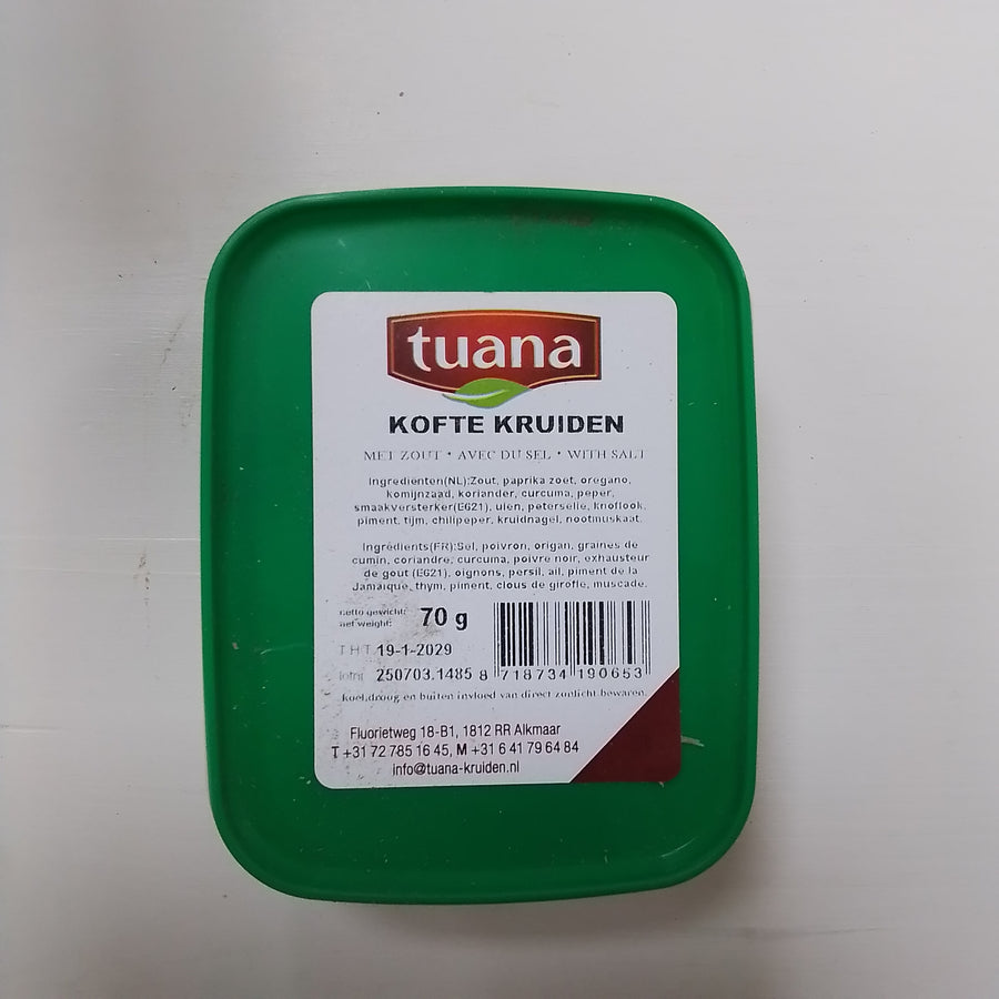 Kofte kruiden Tuana